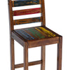 Barhocker Teusa (2 Stk. recyceltes Holz)