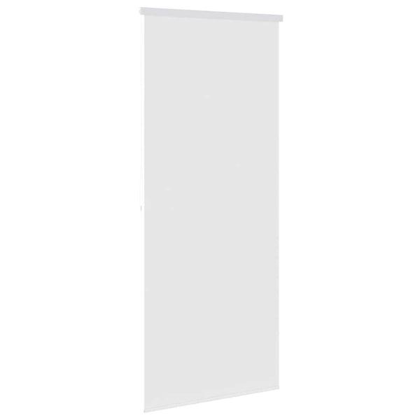 Weißes Duschrollo Julien 80x240cm