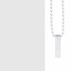 Weißes Duschrollo Julien 120x240cm