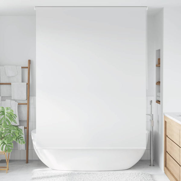Weißes Duschrollo Julien 160x240cm