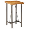 Bartisch aus recyceltem Teakholz Elwna 60x60x107cm