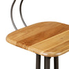 Barhocker Candi (2 St. recyceltes Teakholz)