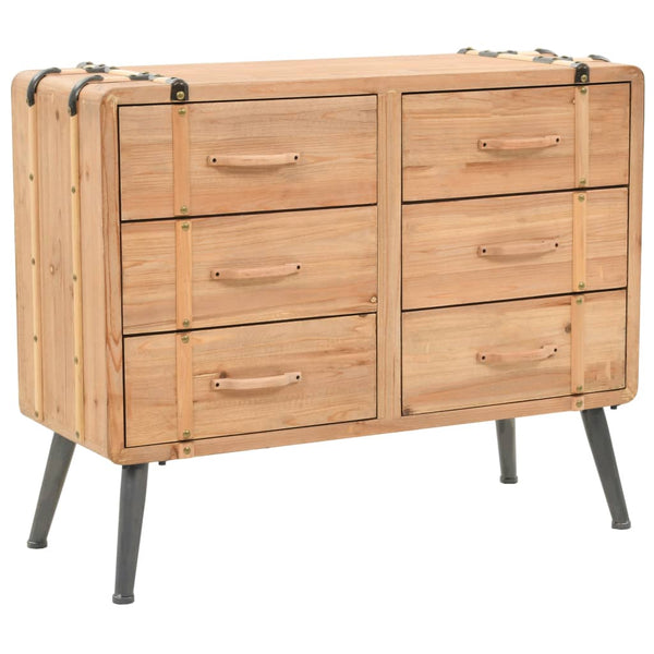Holzkommode Teiszler 91x35x73cm (fest montiert)
