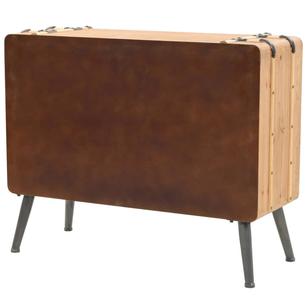 Holzkommode Teiszler 91x35x73cm (fest montiert)