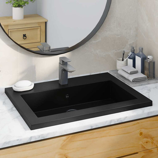 Musta graniittiallas Dicu 600x450x120 mm