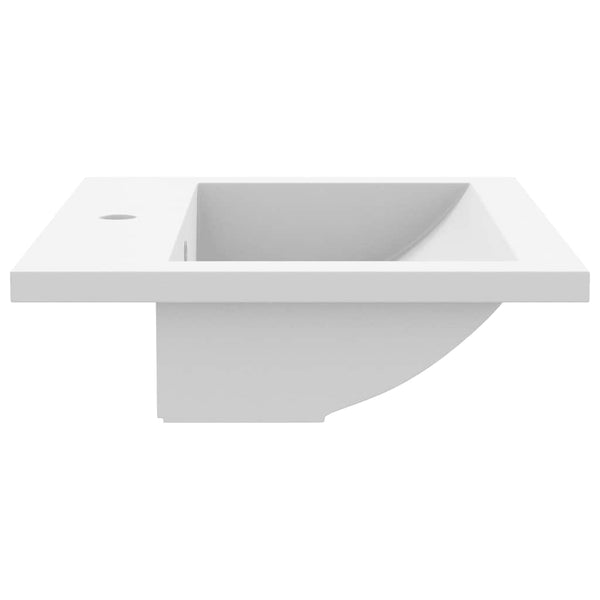 Valkoinen graniittiallas Dicu 600x450x120 mm
