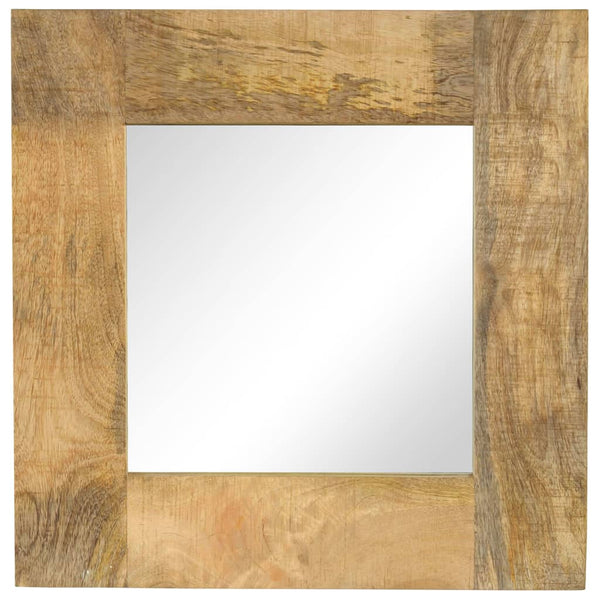 Spiegel Massivholz Mango Vessie 50x50cm