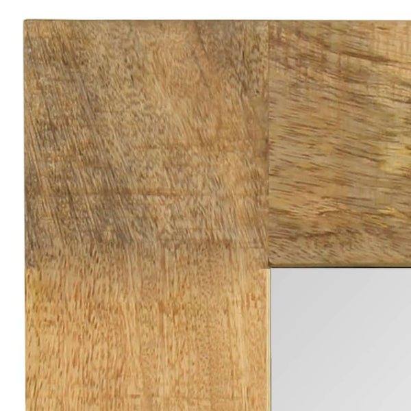 Spiegel Massivholz Mango Vessie 50x50cm