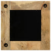 Spiegel Massivholz Mango Vessie 50x50cm