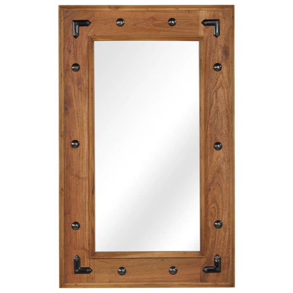 Spiegel Massives Akazienholz Cila 50x80cm