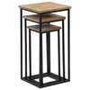 Pflanzentischset Vaccea (3-teilig, recyceltes Teakholz)