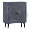 Sideboard Mango Massivholz Voinoiu 60x30x76cm