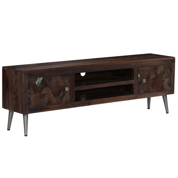 TV-Lowboard Vasilios 140x30x45cm (Recyclingholz)
