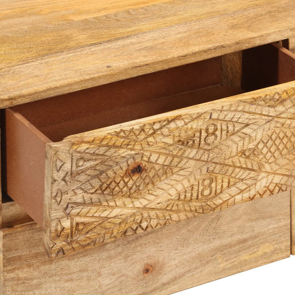 Tv-taso Ahmadi 110x30x40cm (kiinteä mangopuu)