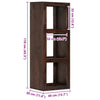 Regal Iager 40x30x110cm (Akazienholz)