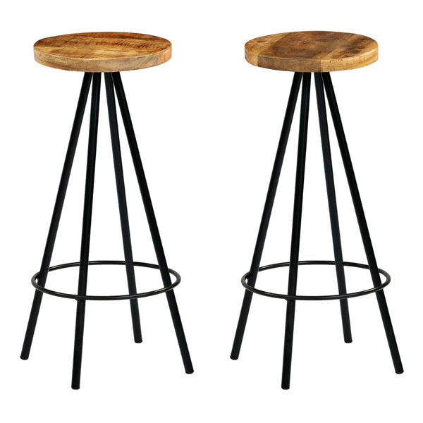 Barhocker Lem (2 Stk. Mangoholz)