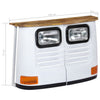 Weißes Lkw-Sideboard aus massivem Mangoholz Gielu