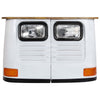 Weißes Lkw-Sideboard aus massivem Mangoholz Gielu