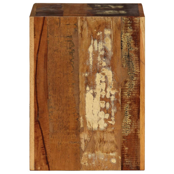 Hocker Pearlie 40x30x40cm (recyceltes Massivholz)