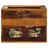 Hocker Pearlie 40x30x40cm (recyceltes Massivholz)