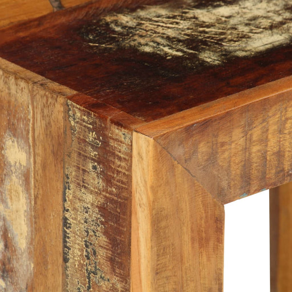 Hocker Pearlie 40x30x40cm (recyceltes Massivholz)