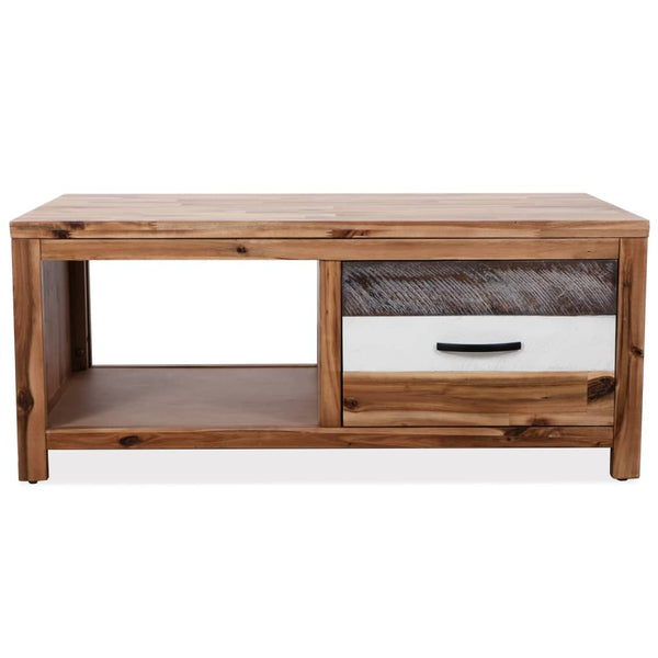 Couchtisch Nelioara 90x50x37,5cm (Akazie massiv)
