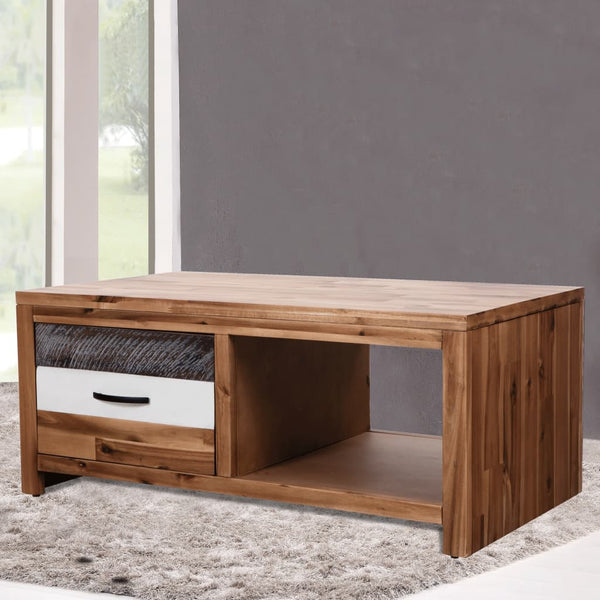 Couchtisch Nelioara 90x50x37,5cm (Akazie massiv)