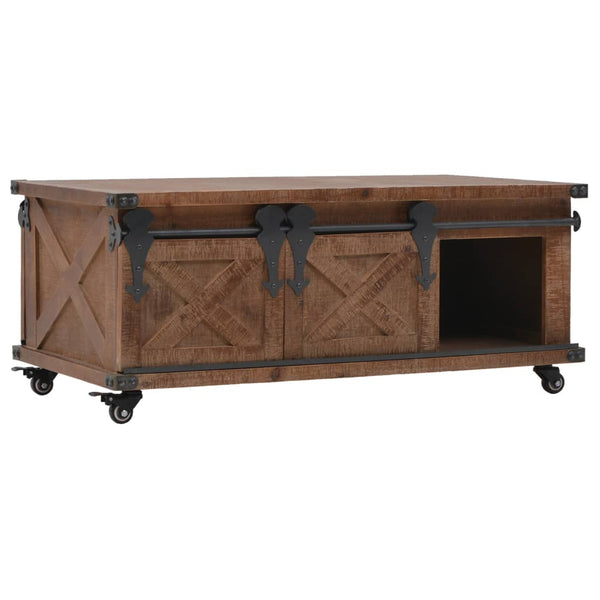 Couchtisch Keazim 91x51x38cm (massive Kiefer)