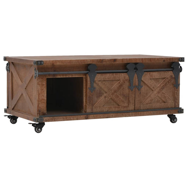 Couchtisch Keazim 91x51x38cm (massive Kiefer)