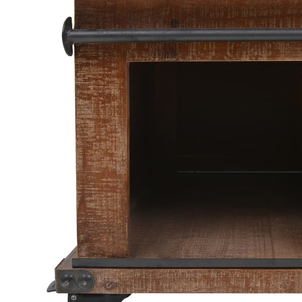 Couchtisch Keazim 91x51x38cm (massive Kiefer)