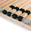 Horinel Lattenrost 120x200cm mit 28 Leisten, 7 Zonen