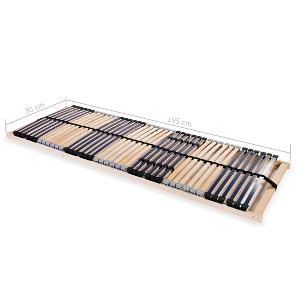 Bett Valinda 42 mit Lattenrost mit 7 Zonen 70x200cm