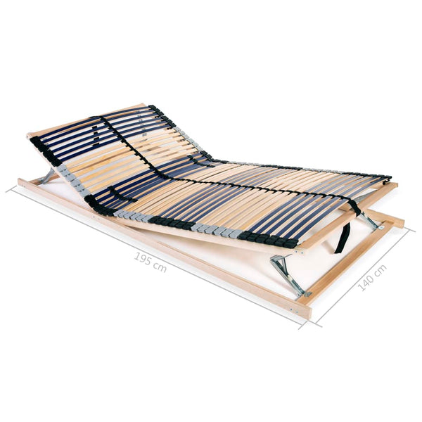 Lattenrost Valinda 42 Leisten 140x200cm, 7 Zonen