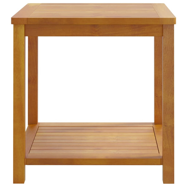 Akazienholz-Beistelltisch Polia 45x45x45cm (massiv)