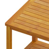 Akazienholz-Beistelltisch Polia 45x45x45cm (massiv)