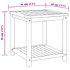 Akazienholz-Beistelltisch Polia 45x45x45cm (massiv)
