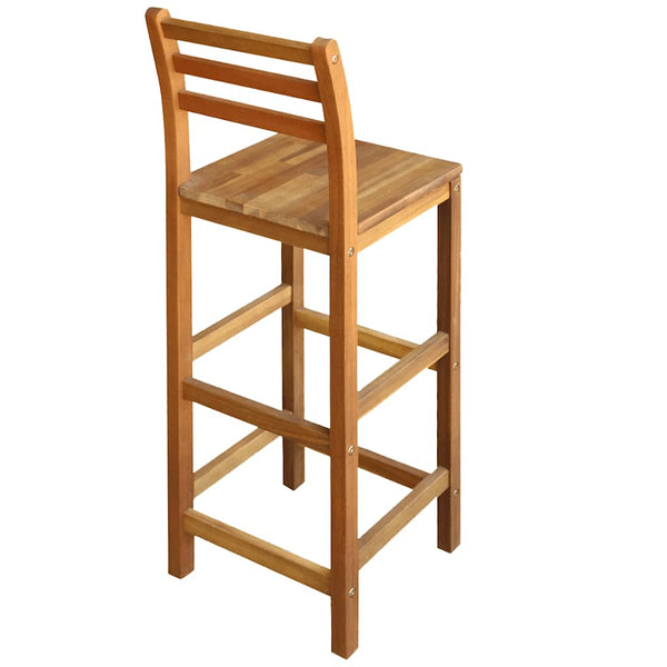 Barhocker Aloisa (2 Stück Akazienholz)