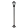 Pronssi pylväsvalaisimet puutarhaan Sinesie 110cm (6 kpl e27 alumiini)