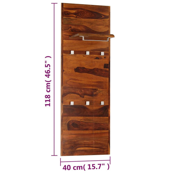 Garderobe Seesamholz Alhasid 118x40cm
