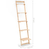 Leiterregal Zeder Dalton 41,5x30x176cm