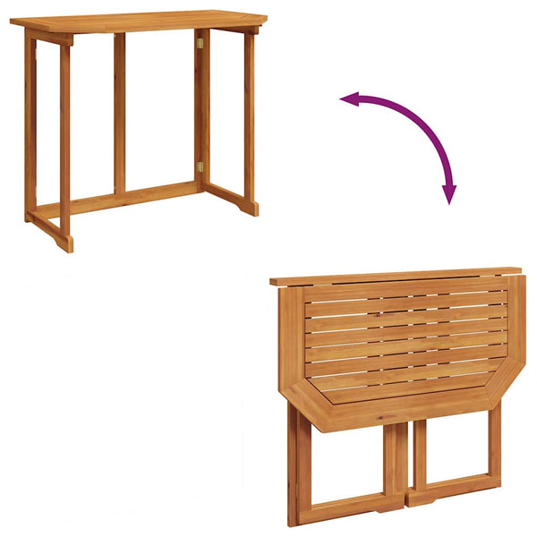 Bistrotisch Malisia 90x50x75cm (Akazienholz)