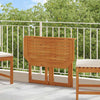 Bistrotisch Malisia 90x50x75cm (Akazienholz)