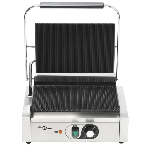 Sandwichgrill geriffelt Bouri 43x30,5x20cm (2200 W)