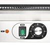 Sandwichgrill geriffelt Bouri 43x30,5x20cm (2200 W)