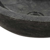 Musta pesuallas marmori Zorita 40x12cm