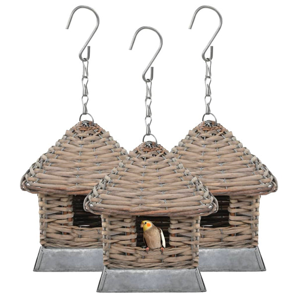 Vogelhäuschen Dierna (3 Stk. Weide)