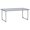 Schwarzes Gartensofa-Set Zinovia 4-teilig (Stoff/Stahl)
