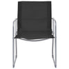 Schwarzes Gartensofa-Set Zinovia 4-teilig (Stoff/Stahl)