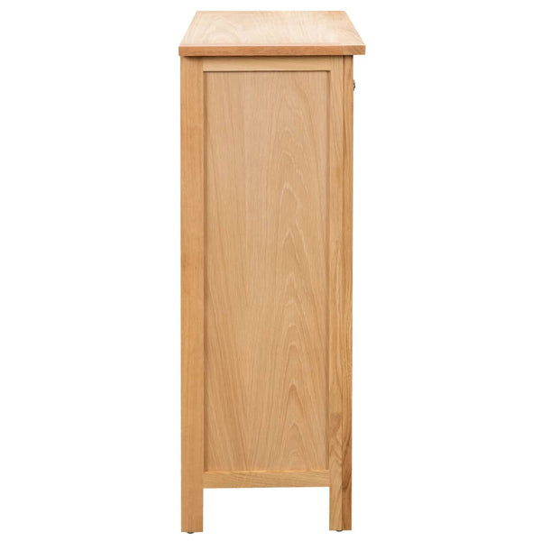 Weinschrank aus Massivholz Eiche Sture 72x32x90cm