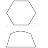 Blauer Poolzeltstoff Naoma 500x433x250cm